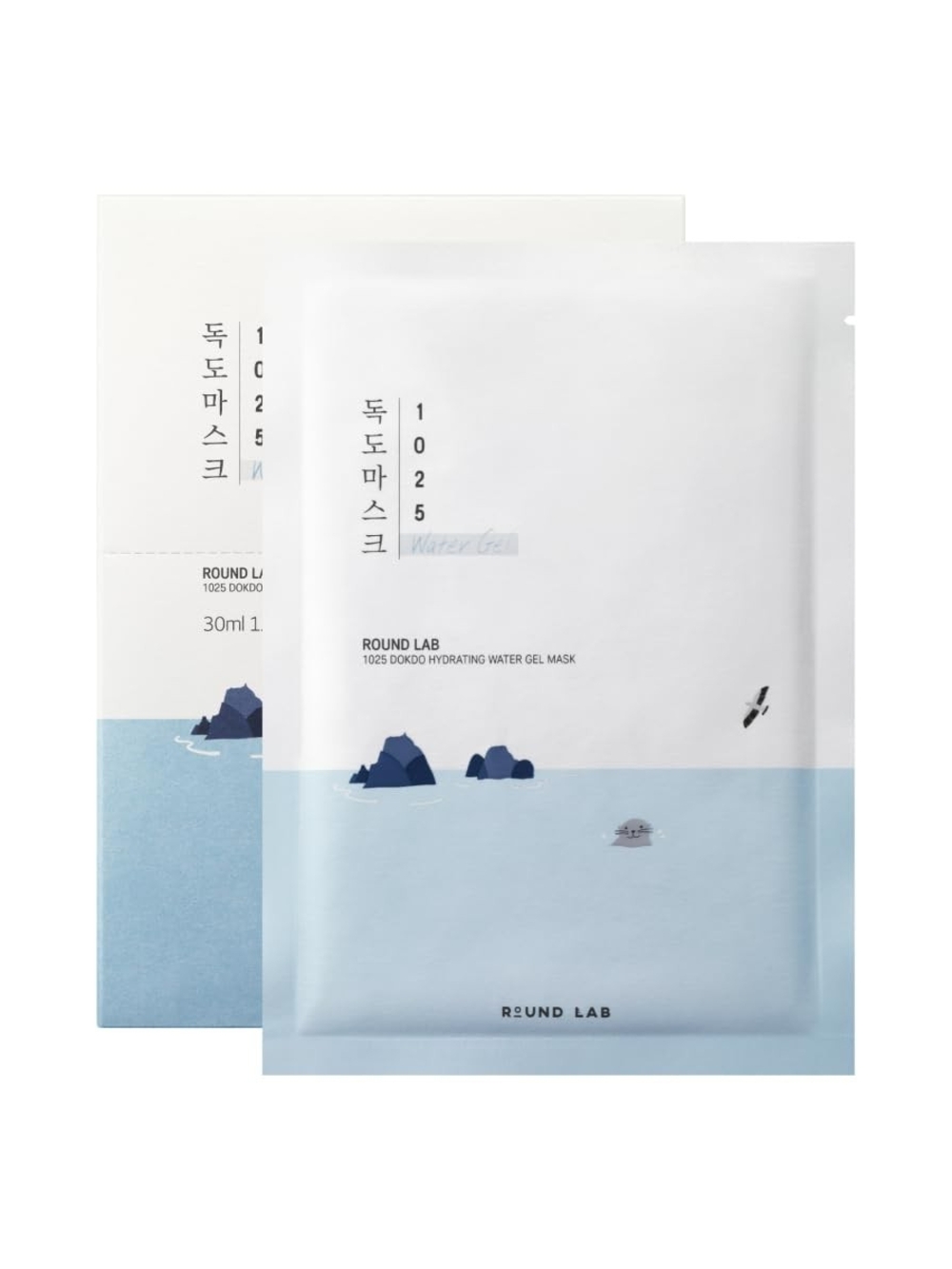 Round Lab 1025 Dokdo Hydrating Water Gel Masks (7 Masks)